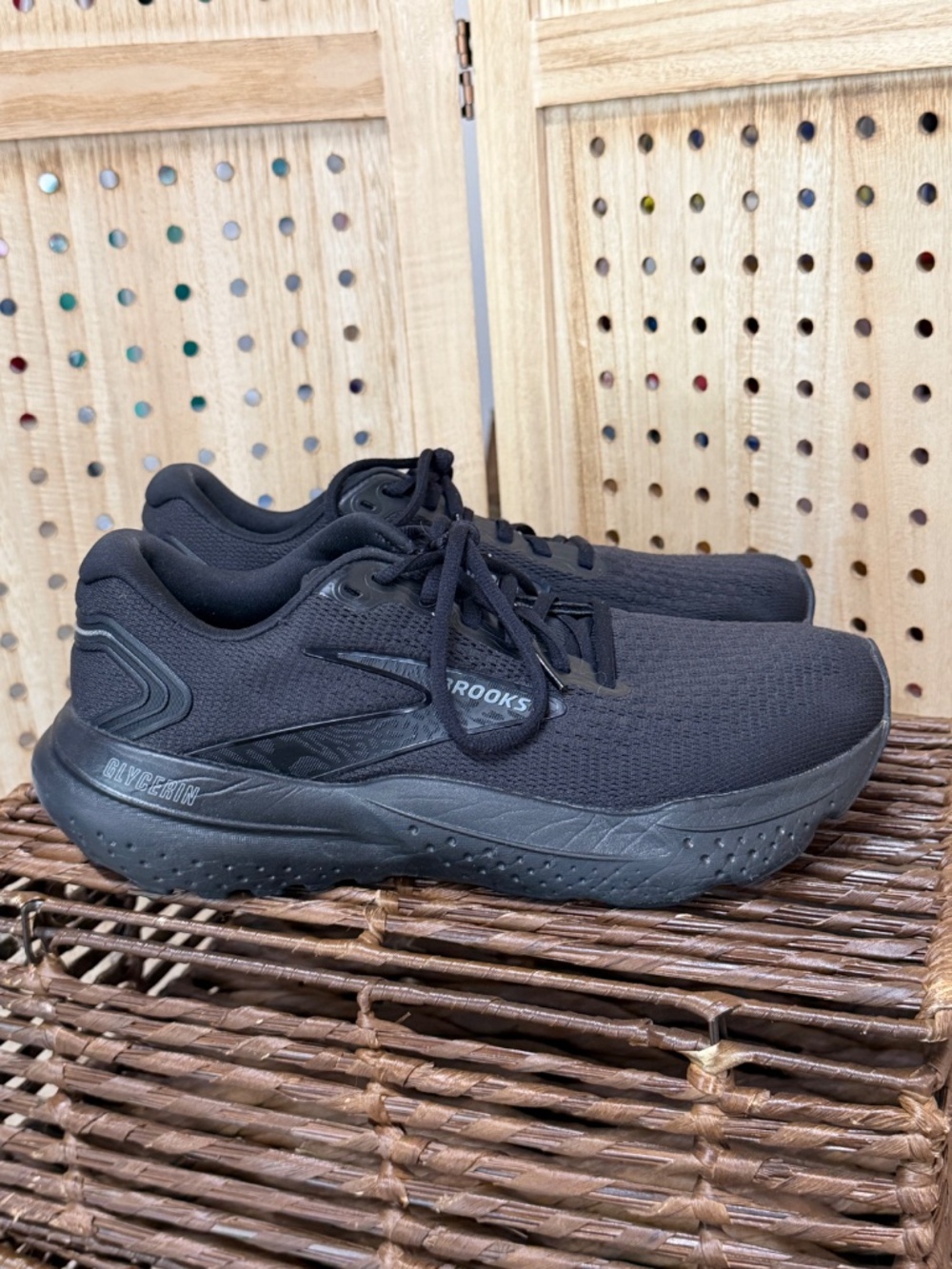 Brooks Glycerin 21 Black Running Shoes Women's Size 10 Cushion Neutral EUC - Picture 9 of 12